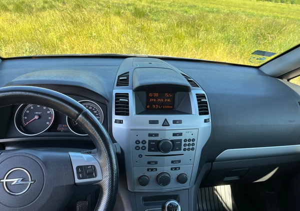 Opel Zafira cena 19500 przebieg: 212000, rok produkcji 2009 z Lubawa małe 742